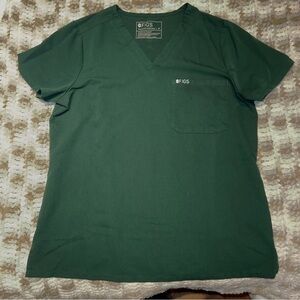 Figs Green Women's Top